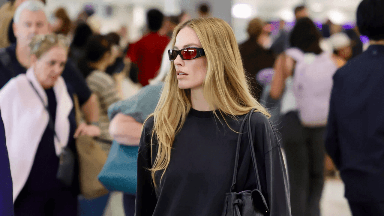 Margot Robbie Confirms the Mesh Ballet Flat’s Staying Power