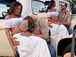 Pregnant Love Island star Paige Thorne reveals the gender of her baby in a sweet clip with boyfriend Drew Wedlake