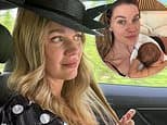 Joel Dommett's wife Hannah Cooper breaks down in tears and says 'I don't recognise myself' as she reveals 'disastrous' attempt to attend Royal Ascot six weeks after giving birth