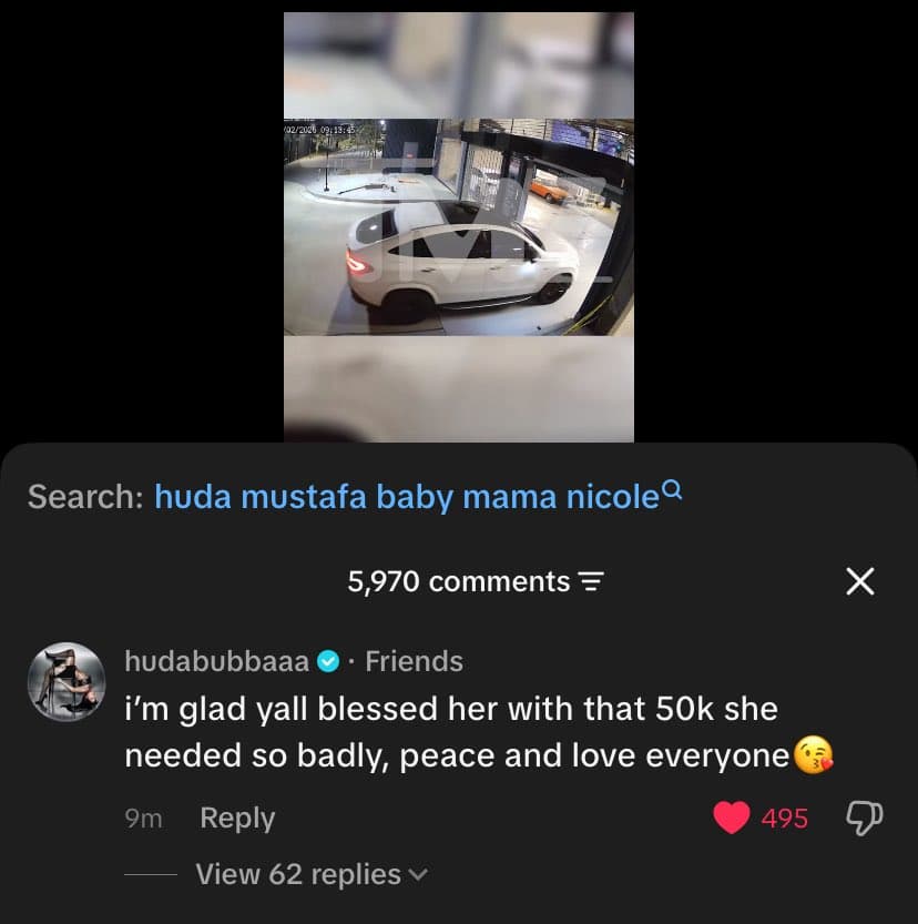 Huda Mustafa Shades Ex’s Baby Mama After TMZ Drops Apartment Surveillance Footage!
