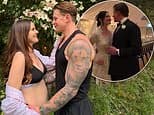 Holly Ramsay is pregnant! Influencer announces she's expecting a daughter with husband Adam Peaty - six months after tying the knot amid family feud