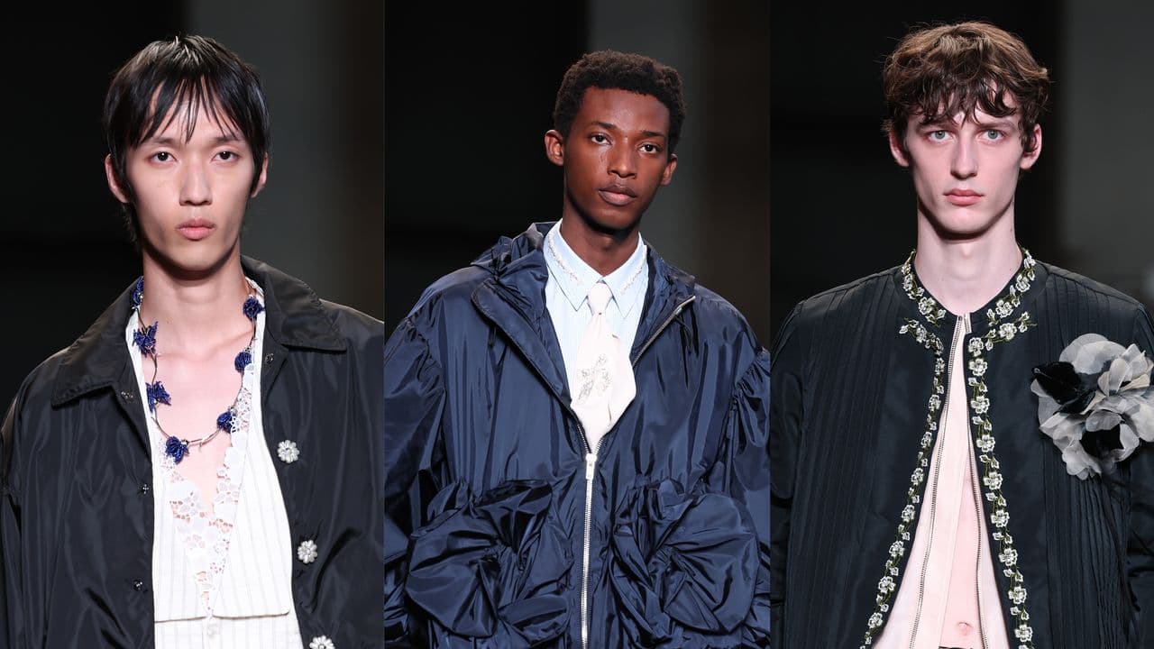 4 Style Moves to Steal From Simone Rocha’s Sensuous Debut Menswear Show