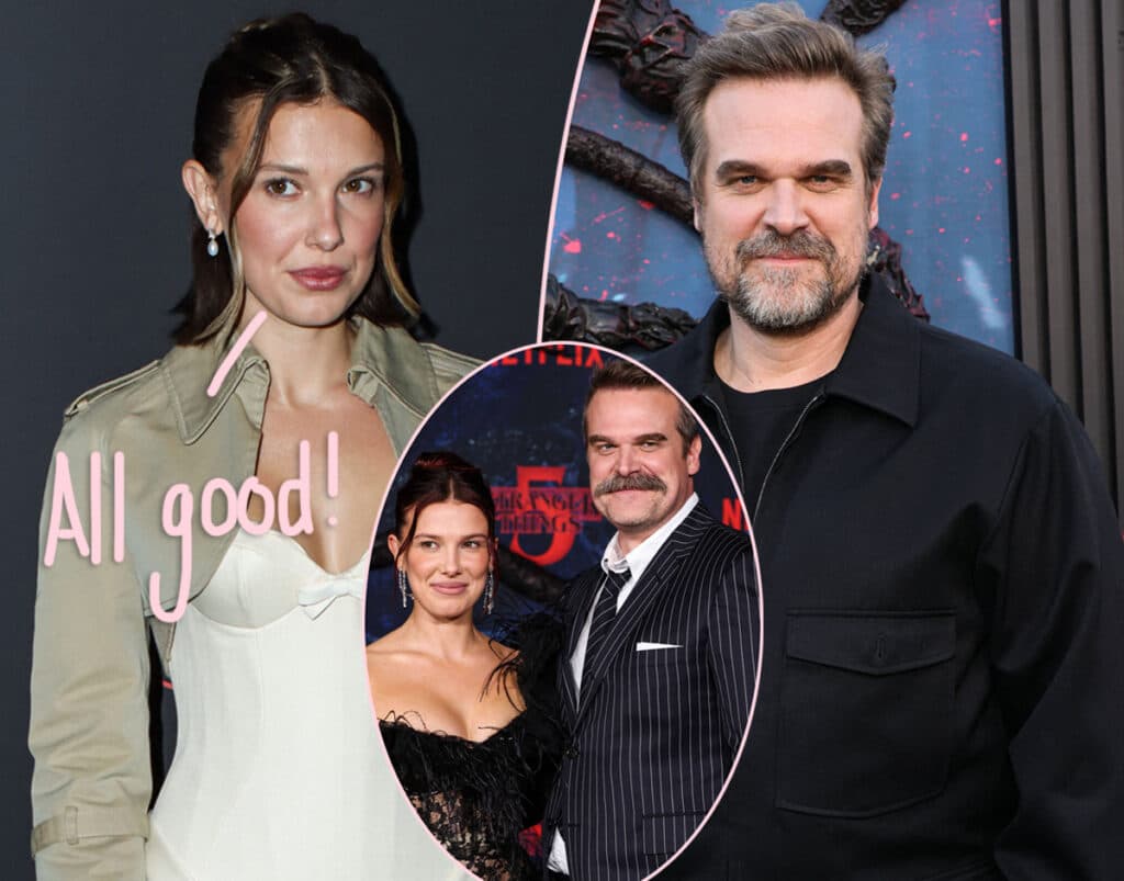 Millie Bobby Brown Reveals She's Mended Fences With David Harbour -- Teases New Project!